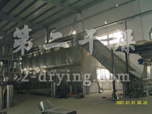 Green pepper belt drying production line